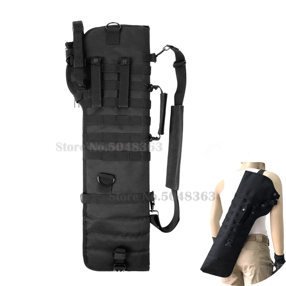Tactical Rifle Scabbard Case Shotgun Shoulder Carry Bag Hunting Gun