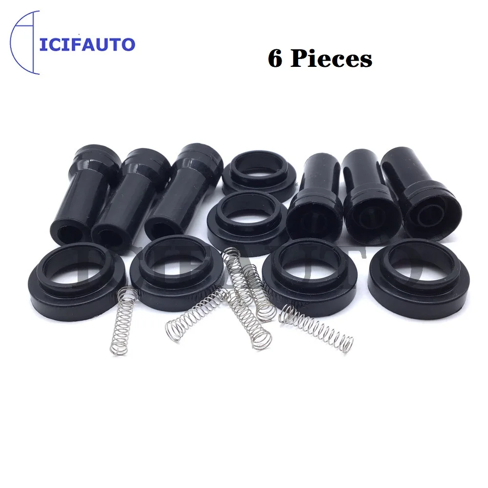 

1/4/6 Pcs Ignition Coil Rubber Boot for Hyundai Santa fe 07-09 Kia Optima Rondo 08-10 OE# 27301-3E410 / 27301-3E400