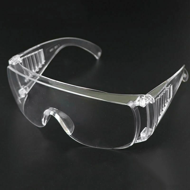 

2 Pack Anti-Virus Goggle Labor Protection Splash-Proof Transparent Anti-Fog Sand-Proof Riding Anti-Shock Safety Glasses