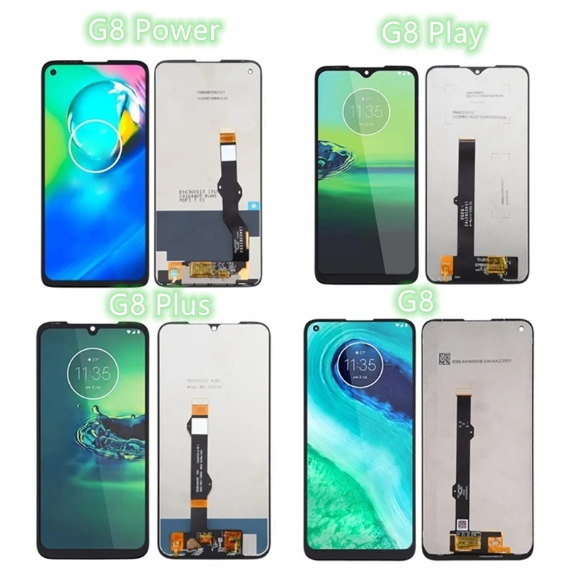 

LCD Screen Replacement For Motorola Moto G8 Power Lite G8 Play G8 Plus Tested LCD Display Touch Screen Assembly Great Quality