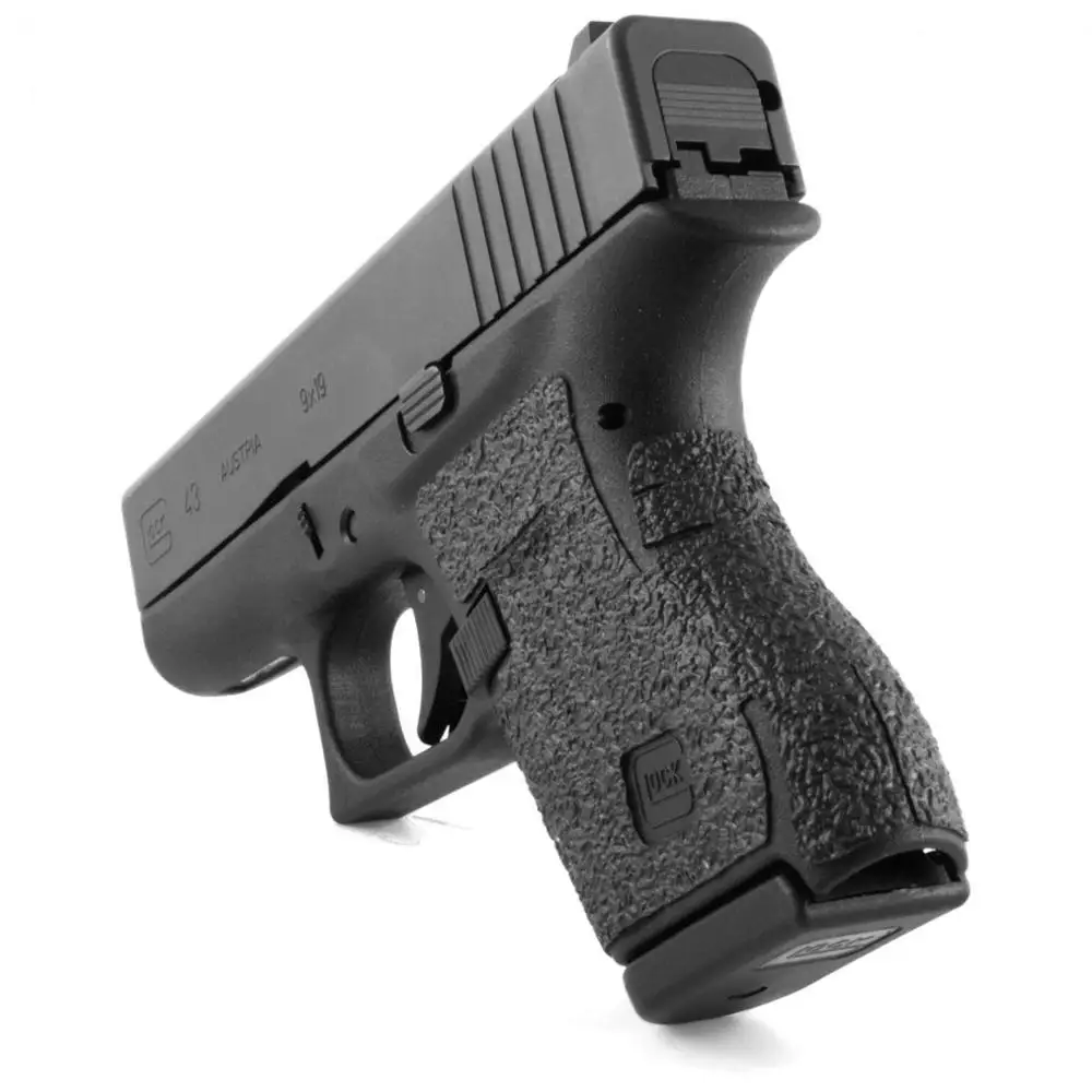 Нескользящая резиновая текстурная рукоятка G43 перчатка на заказ Glock43 кобура