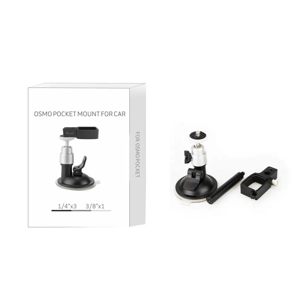 Автомобильное крепление для DJI Osmo Карманный Стабилизатор камеры ручной карданный кронштейн для окна автомобиля присоска монтажный адаптер