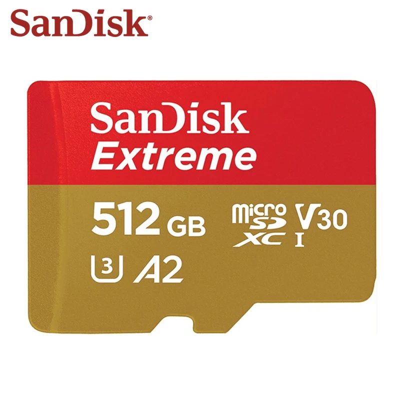 Sandisk U3 400 карта SDXC карты мини-карта памяти V30 512 ГБ, Micro SD карта, класс 1 ТБ флеш-карта A2 флэш-карты высокой Скорость Бесплатная доставка-1