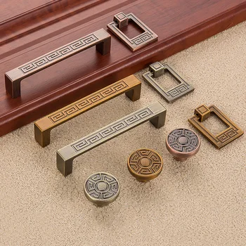 

Antique Kitchen Cabinet Furniture Door Handles for Kitchen Closet Drawer Knob Wardrobe Hardware Cupboard Bedroom Pull and Pens