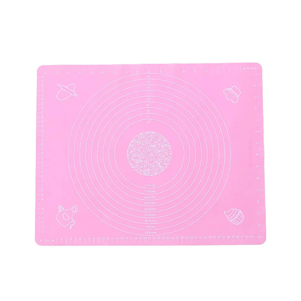 Антипригарная силиконовая шкала коврик для выпечки печь прокатки тесто коврик для выпечки прокатки помадка, кондитерские изделия коврик инструменты для приготовления пищи