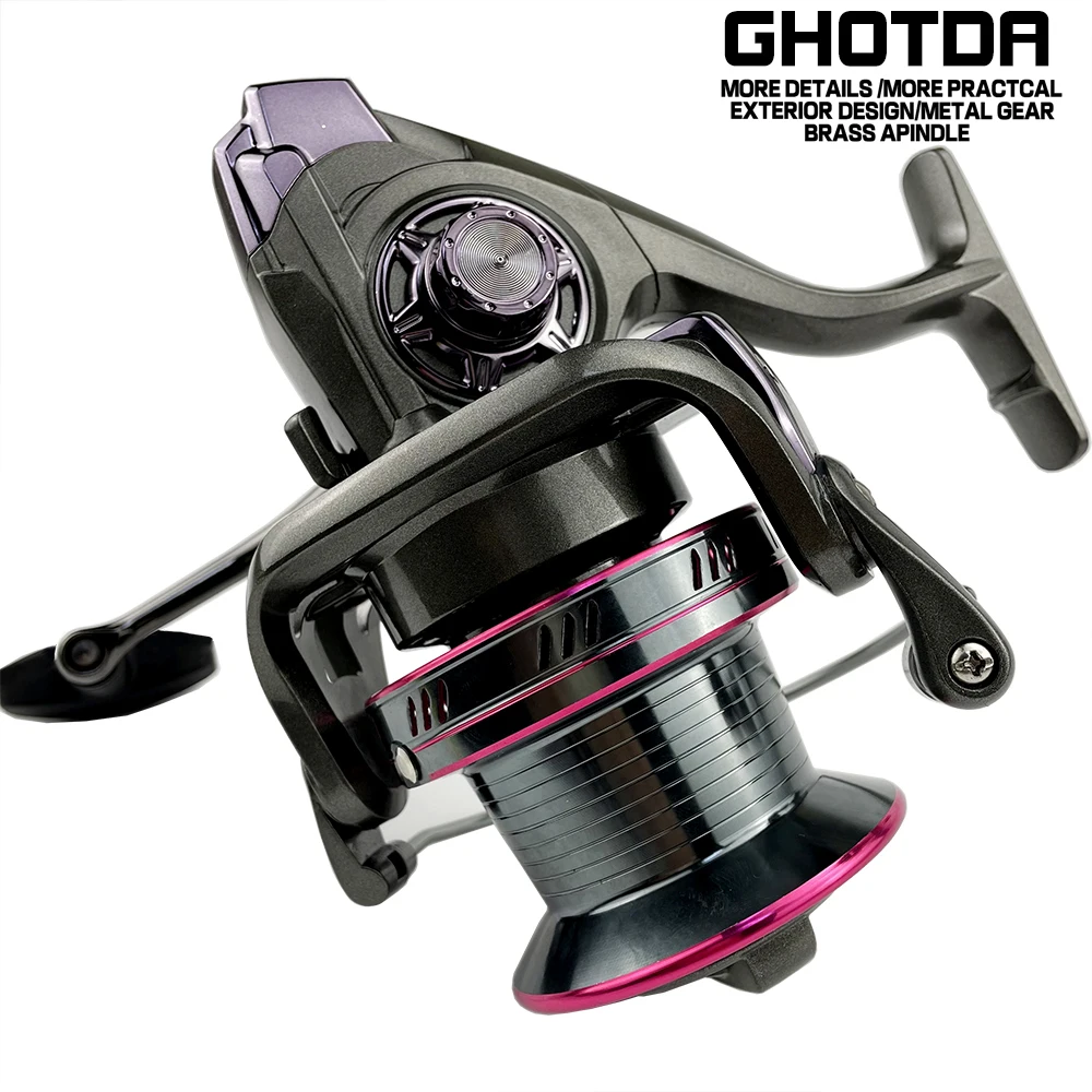 

Fishing Coils 12+1BB 4.0: 1 Full Metal Spool Fish Feeder Mlinete Spinning Reels Baitcasting Reel Sea Rock Bait Fishing Hot Wheel