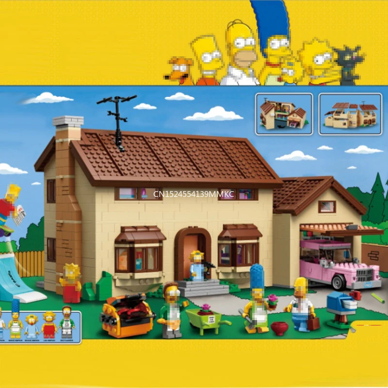 

16005 House Building Block Brick Compatible With 71006 Model Toys for kits