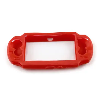

Soft Silicone Rubber Case for Sony PSV1000 Leather Case for PSVITA 1000 Protective TPU Cover Anti-slip