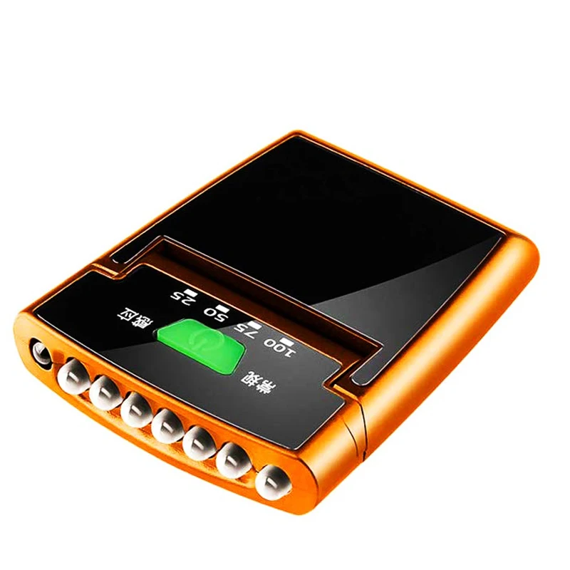 Orange ZK20 Перезаряжаемый USB светодиодный налобный светильник, налобный светильник, лампа на шапку, портативная Индукционная Водонепроницаемая Налобная лампа/светильник - Испускаемый цвет: Orange