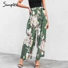 Get This Casual Pants Trousers Simplee Boho Elastic Loose Floral High-Waist Beach Women Print 32853674956