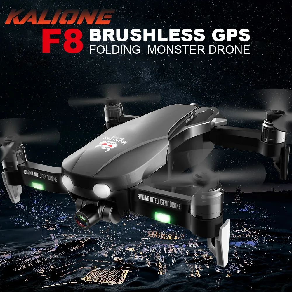 F8 Anti shake Gimbal Drone 4K 5G WIFI GPS Drones with Camera HD 1 km Quadrocopter SD card dron prof