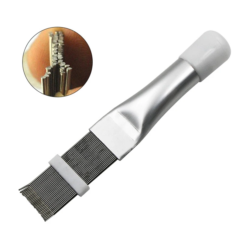 

Air Conditioning Fin Comb Condenser Cleaning Comb Refrigeration Repair Tool Cleaning Brush Fin Comb Brush Cleaning Accessory