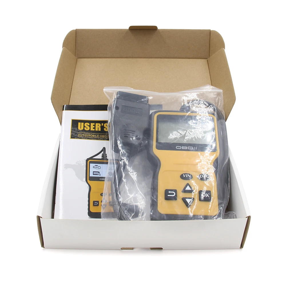 Автомобильный диагностический мини-сканер V310 OBD2, автоматический диагностический сканер, полная функция, Универсальный OBD двигатель, различные языковые кодовые считыватели