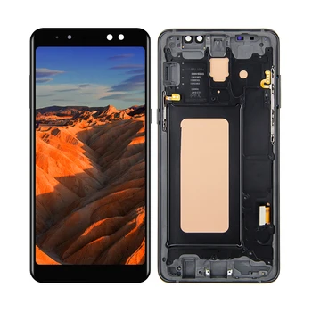 

Tested For SAMSUNG Galaxy A8 Plus 2018 A730 A730F SM-A730X LCD Touch Digitizer Assembly With Frame