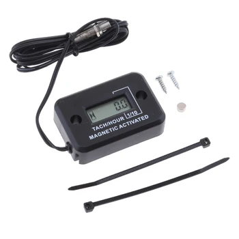 

Hour Meter Hourmeter for ATV Motorcycle Snowmobile Marine Digital Engine