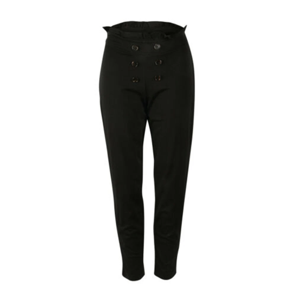 Litthing, женские брюки с высокой талией, для офиса, тонкие, Pantalon Femme, повседневные, одноцветные, узкие брюки, для девушек, обтягивающие брюки, модная одежда