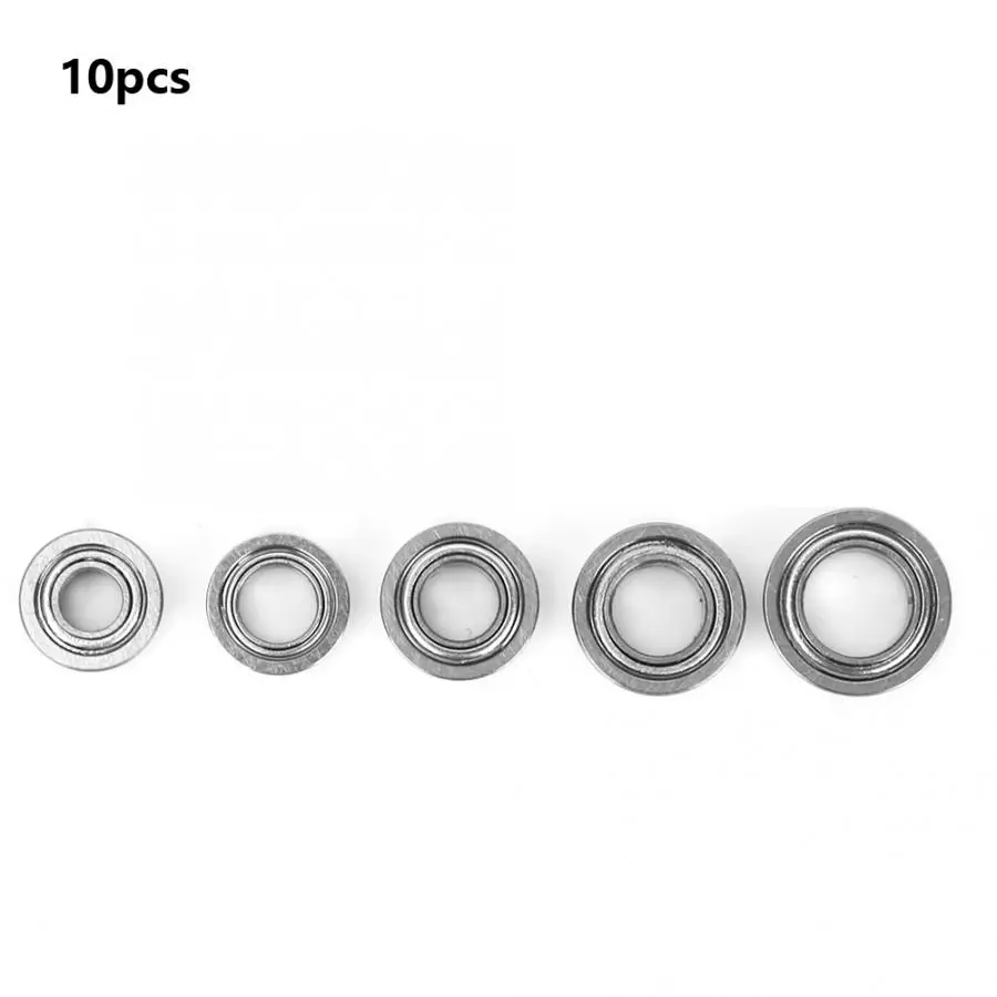 

Ball Bearings10Pcs MF Type Double-sided Sealing Ball Bearings Deep Groove Single Column Steel Bearings linear slide bearings
