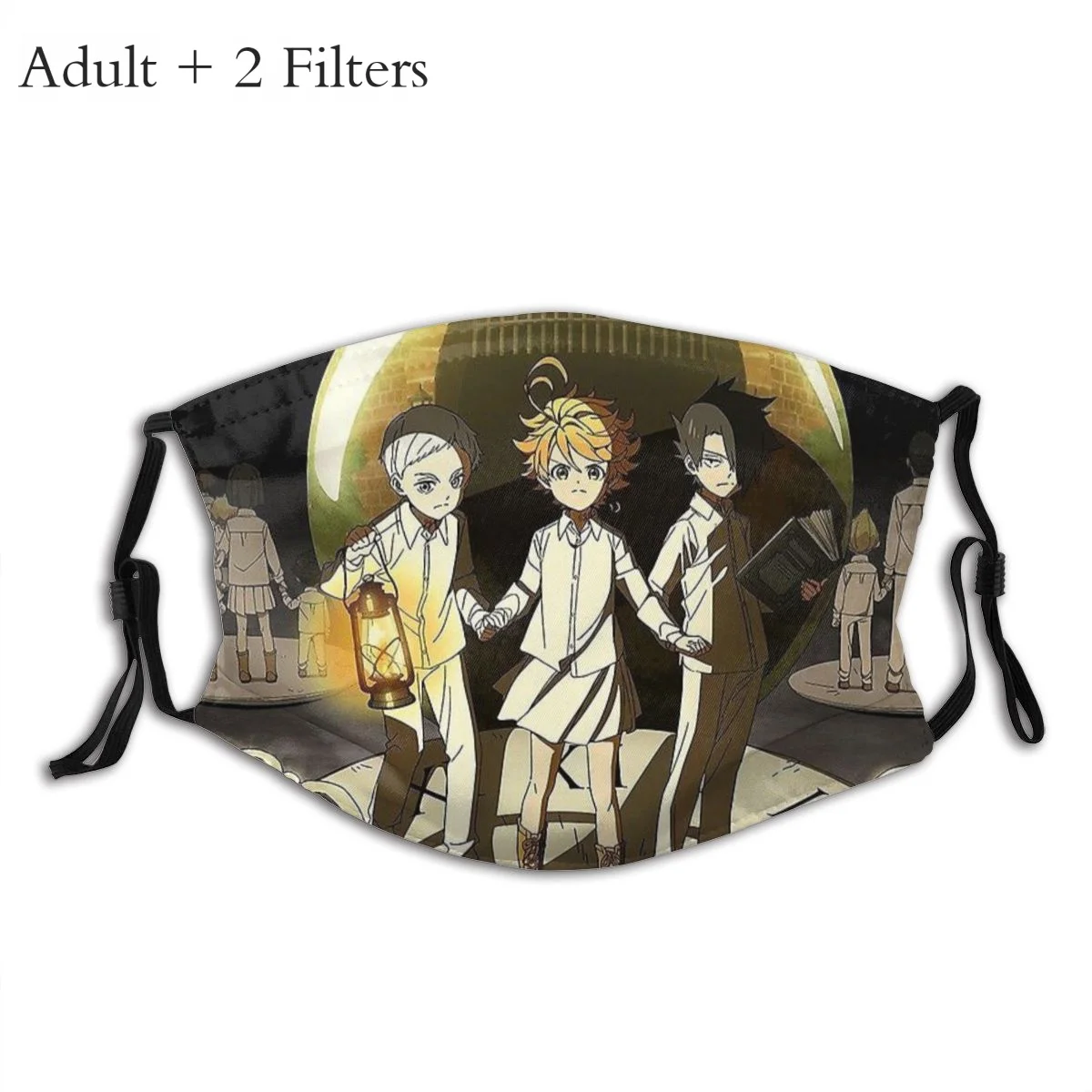 Il Promesso Neverland Anime Mascarilla Masque Maschera Per Il Viso Character Poster Maschere Fation Bocca Maschera Con Filtri