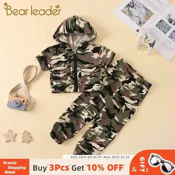 

Bear Leader Kids Boys Camouflage Clothing Sets 2020 New Fashion Boys Tracksuits Children Short Sleeve Suits Casual Clothes 1 5Y