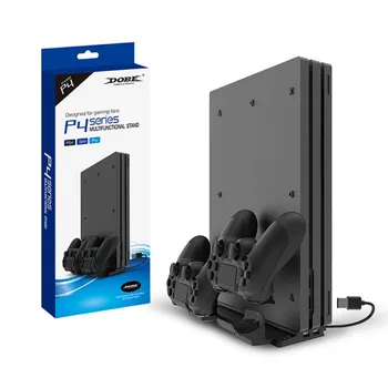 

V DOBE Multi-function Charging Base Game Handle Dual Seat Charger HUB Expansion Splitter For Sony PS4 / SLIM / PRO Accessories
