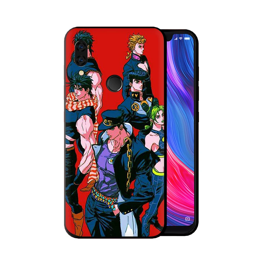 EWAU JoJo Джонатан Joestar силиконовый чехол для телефона для Xiaomi Redmi Note 4 4X5, 6, 7, 8 Pro 5A премьер-8 T - Цвет: B7