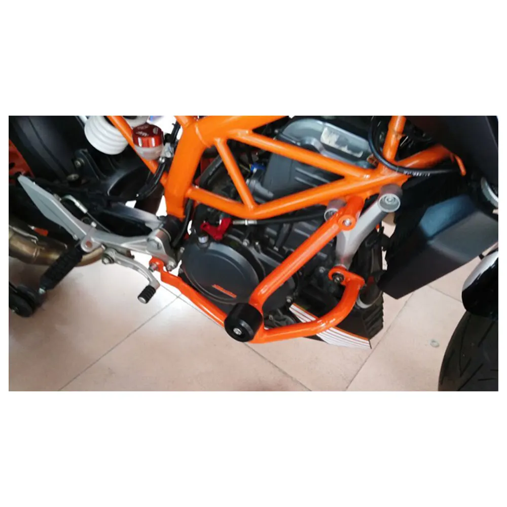 Для KTM Duke 390 Duke390 2013 Crash Bar Рама слайдер защита двигателя Бампер протектор мотоцикла оценщики
