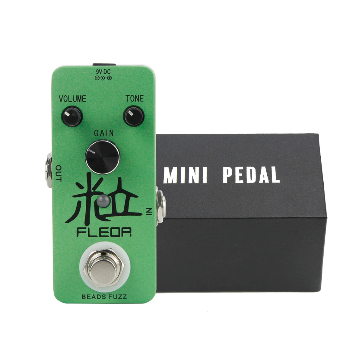 FLEOR Mini один эффект Fuzz гитарный эффект педали полностью металлический корпус с истинным Bypass гитарные аксессуары