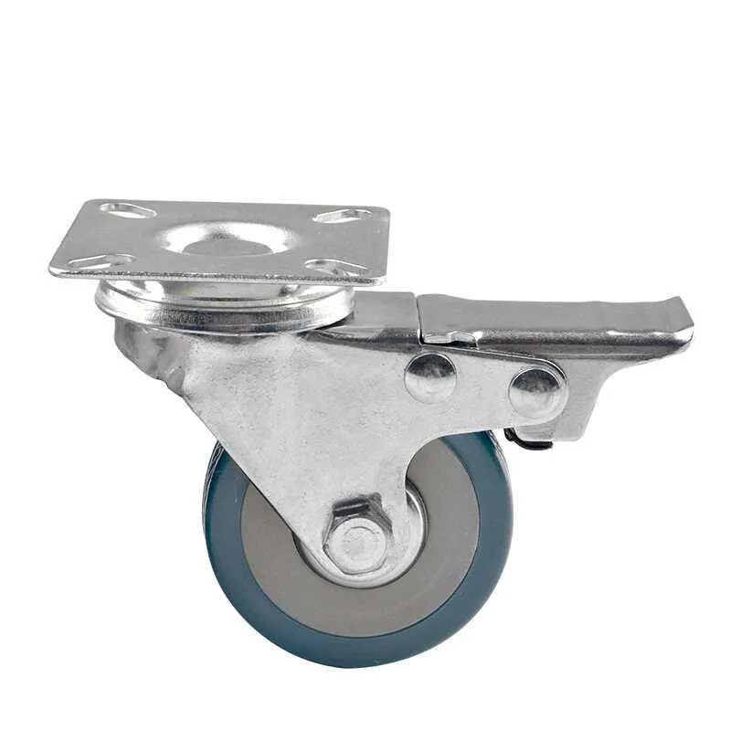 

4PCS Caster Wheel 360 Degree 2-inch Diameter Wheel 50 x 17mm For Furniture Wheel