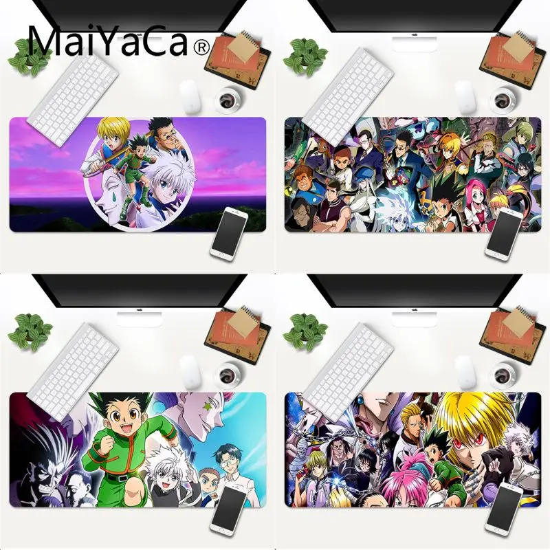 

MaiYaCa Hunter X Hunter Comfort Mouse Mat Gaming Mousepad Gaming Mouse Pad Large Deak Mat 600x300mm for overwatch/cs go