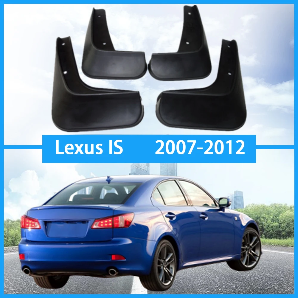 Автомобильные Брызговики для Lexus IS250 is300 2007- Брызговики автомобильные аксессуары Брызговики Авто Брызговики - Цвет: IS 2007-2013