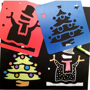 

6Pcs Children Painting Drawing Plastic Template Multi Shaped Pattern Stencils Kids Children Learning Art Tool Colorful Supplies