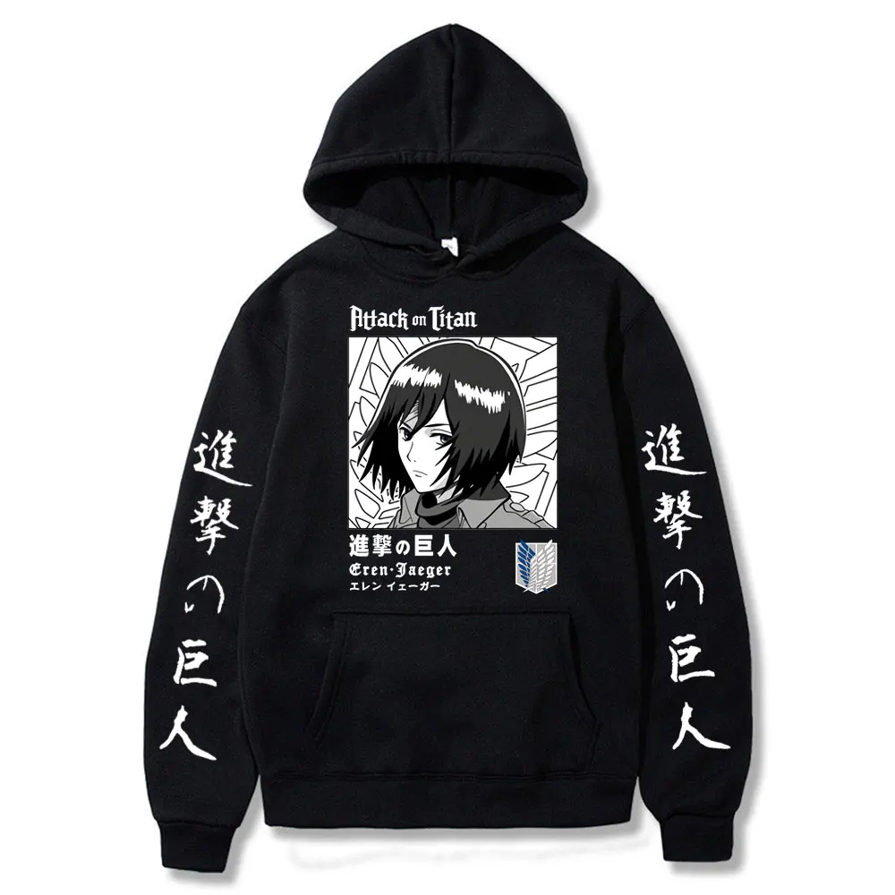 Waliicorners Anime Attack On Titan Hoody TMikasa·Ackerman Oversized Streets Long Sleeve Sweatshirts 8 Ha4fa7d867a0d49219cca3b4623d0ff531