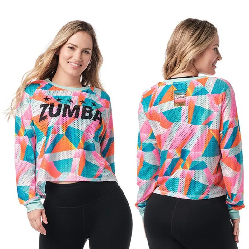 Zumba Wear New Cheap Women's Yoga Wear Aerobics Running Wear Fitness Wear Long Sleeve zumba Wear
