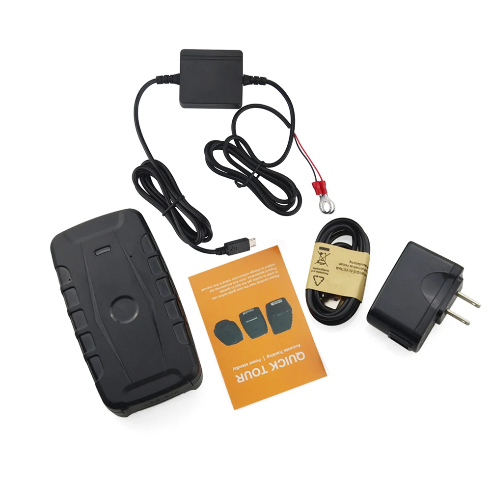 3g Автомобильный gps трекер локатор LK209B-3g WCDMA GSM GPRS устройство слежения за автомобилем водонепроницаемый в реальном времени трек 10000 мАч 120 дней в режиме ожидания - Цвет: no box with charger