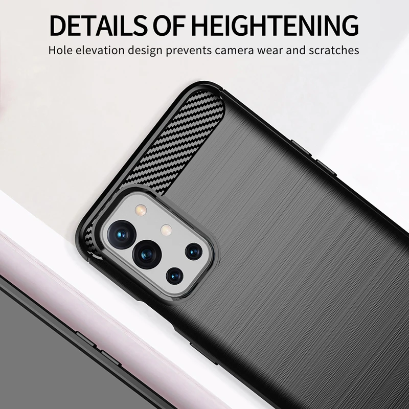 Per Oneplus 9 Pro Custodia One Plus 7 7T 8 9 Pro 8T 9R Cover Paraurti Antiurto Custodia Protettiva In Silicone Morbido Per Oneplus 9 Pro