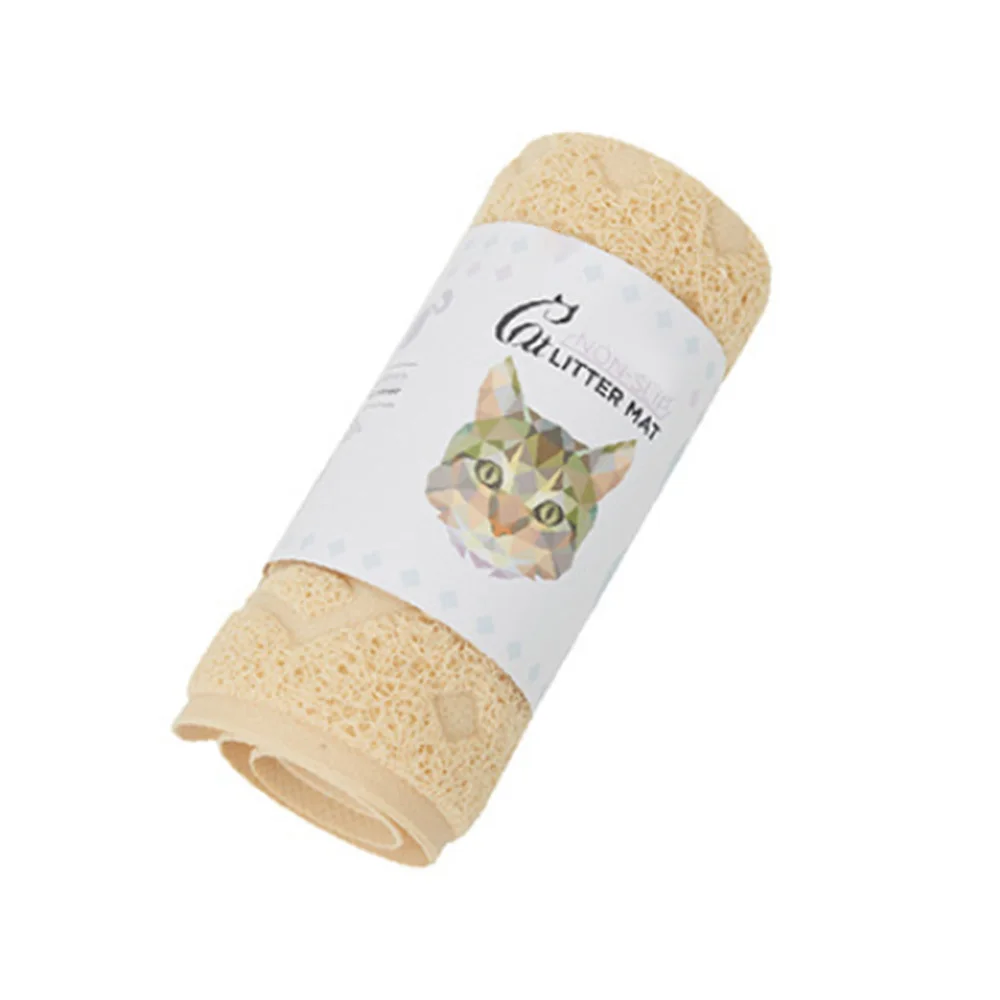 Waterproof Pet Cat Mat Double-layer Cat Mat Washable Bottom Pad Non-slip Pet Mat Pet Cat Litter Mat EVA Litter Cat Mat Layer
