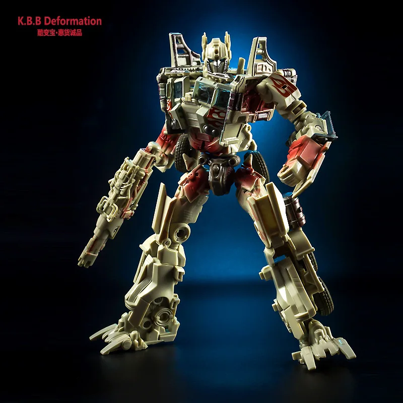 

Cool bian bao 33002 Transformation Toy Jingang 4 Flat Head Op Recoat Skyreach Pillar KO Aunt Column Autobots