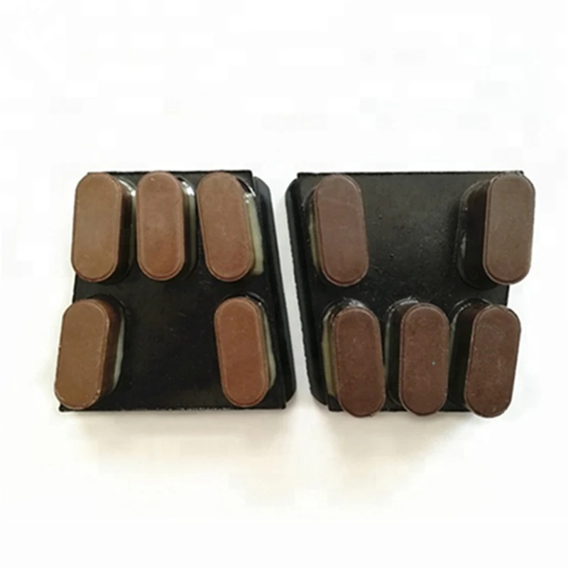 

ST29 Resin Bond Frankfurt Grinding Block Resin Buff Grinding Pads Frankfurt Polishing Pads for Marble Articial Stone12PCS
