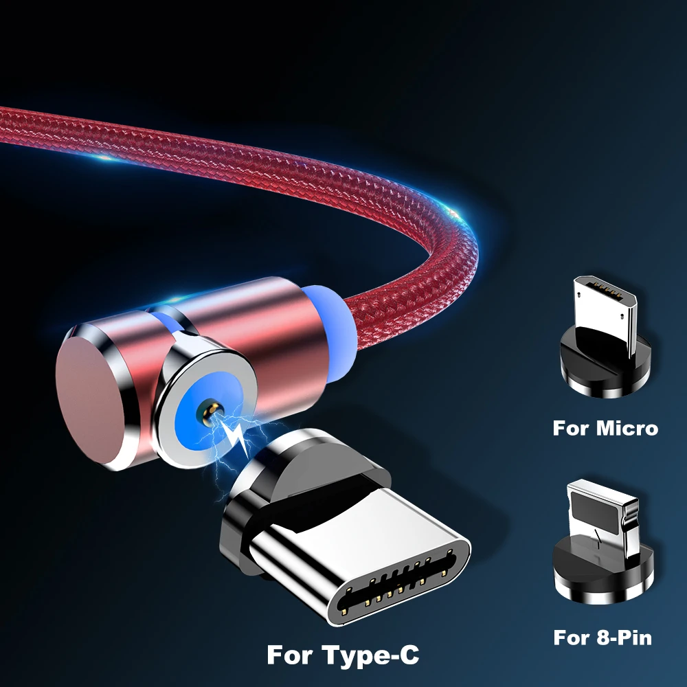 Vanniso Магнитный Micro USB кабель для быстрой зарядки usb type C кабель для samsung iphone X 8 Xiaomi Магнитный зарядный телефонный кабель USB шнур