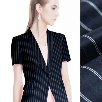 

Import classic stripe thicken worsted wool fabric for coat telas tissu au metre bazin riche getzner tissus au metre tecido tela