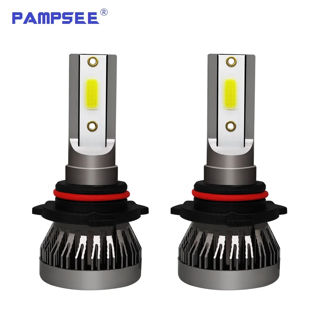 

2pcs Mini 9006 LED H11 H4 H9 H1 HB4 9005 HB3 9012 LED Headlight Bulbs Car Styling Auto Lamp Fog Light 60W 6000K 8000lm 12v 24v