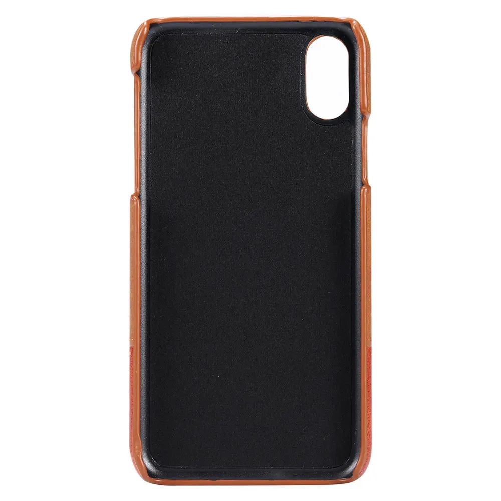 KISSCASE Kontrast Farbe Fall Für iPhone 7 8 Plus 6 6s Plus Dünne PU Leder Fall Für iPhone XR X XS X