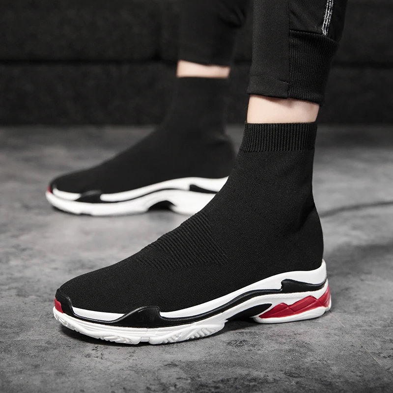 

Men fashion casual shoes breathable light simple slip couples shoes one pedal lazy shoes comfortable trendy women shoes RONGLAI