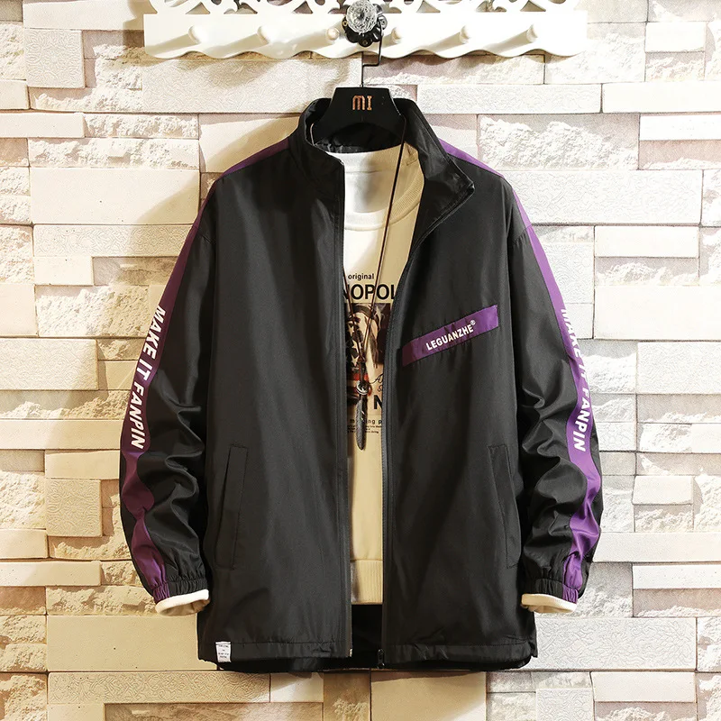 

2019 Autumn New Style Japanese-style Japanese-style Loose-Fit Sports Jacket MEN'S Outerwear Large Size Men'S Wear