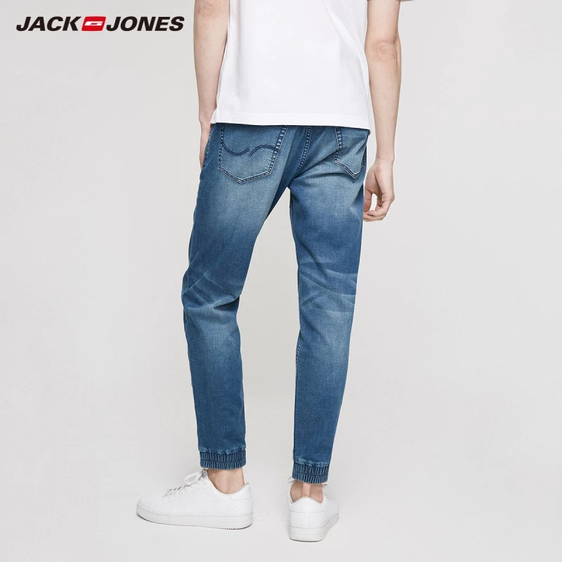 JackJones мужские зимние эластичные узкие зауженные укороченные джинсы | 219232514