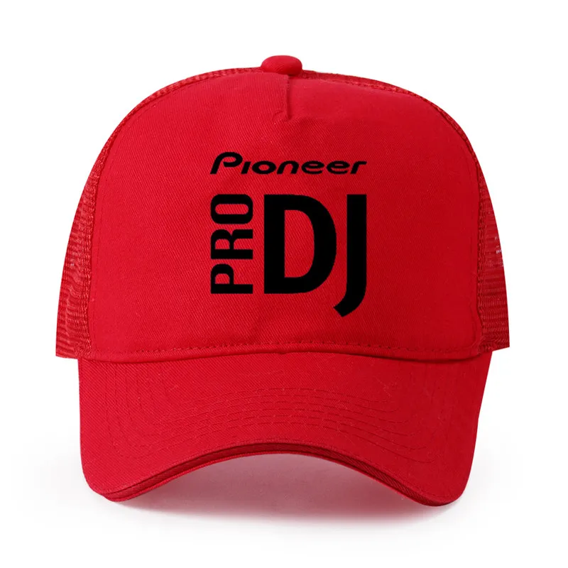 Высококачественный чистый хлопок для мужчин DJ Стиль пионер Логотип Бейсбольная Кепка с принтом модный стиль Кепка wo для мужчин