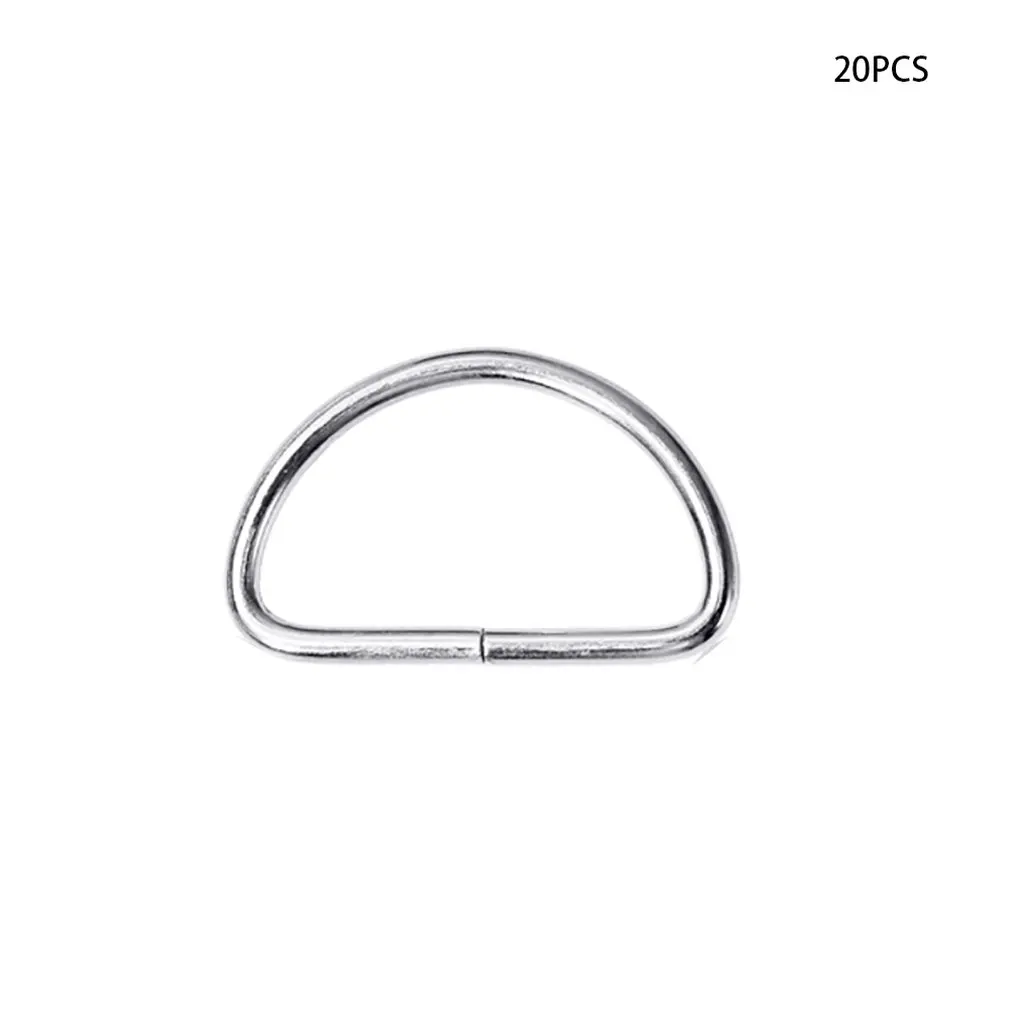 Серебряный Мульти размер DIY металлическая ручная сумка для обуви ремень веб