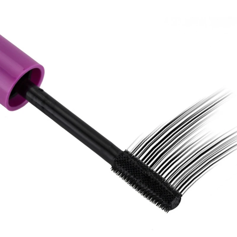 Fiber Lash Extension Black Thick Lengthening Mascara Waterproof Long Lasting Mascara Cosmetics Easy To Wear
