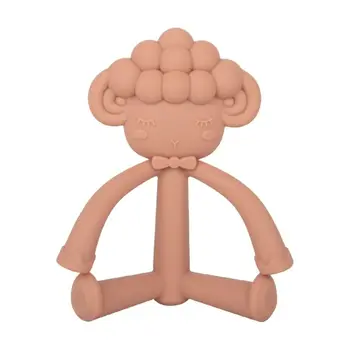

Food Grade Silicone Sensory Chewable Toy Silicone Teether Chew Necklace For Baby N1HB