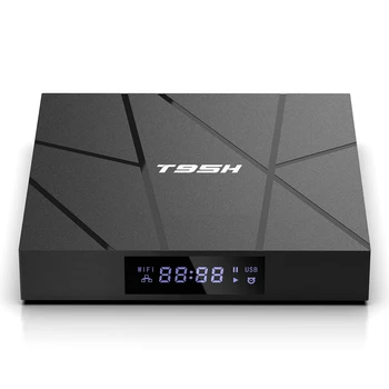 

T95H Android 10.0 Set Top Box 4+32G 4+64G TV Media Player DC 5V/2A H616 Quad Core Cortex-A53 2.4GHz US/EU Plug Television Box